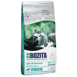 Bozita diett og mage-kornfritt-Elg