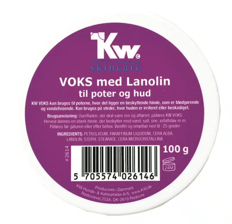 KW Potesalve-potevoks med lanolin - uten vann 100gr