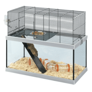 FP Gabry 60 svart/glas 62.5×34.5x52cm