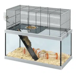 FP Gabry 60 svart/glas 62.5×34.5x52cm