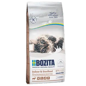 Bozita innekatt sterilisert -kornfritt-reinsdyr