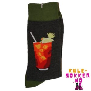 Sokker med Drink Grå