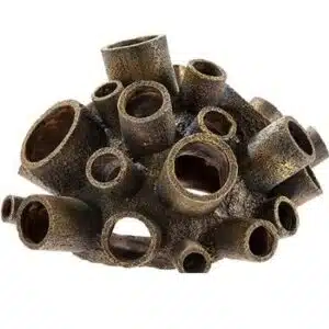 Akvariedekor rør-sammensetning Ø22x10CM