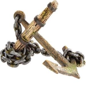 Akvariedekor anker 15×8.7x11cm