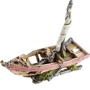 Seilbåt Vrak 29,7×10.5×16.7cm