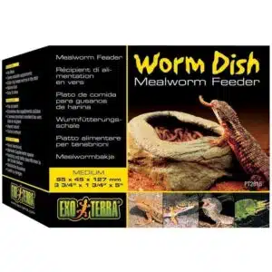 Exo Terra Worm Dish 9.5×4.5×12.7cm