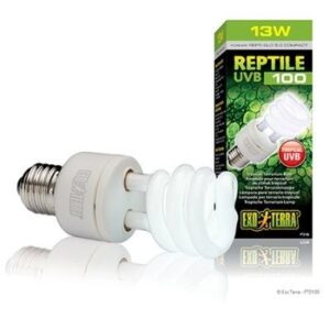 Exo Terra Reptile UVB 100 Lysrørpære E27 Exoterra