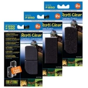 Kullfilter – tilbehør til F250 repti clear