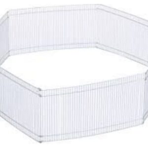 Løpegård til gnagere 6 kantet