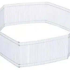 Løpegård til gnagere 6 kantet