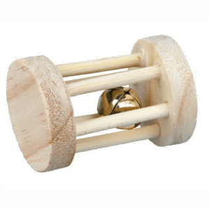 Leke rulle med bjelle til smådyr