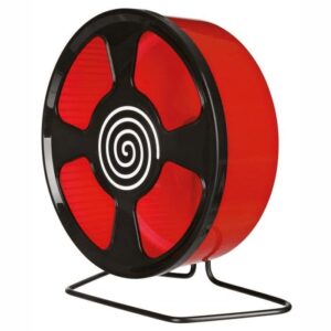 Hamsterhjul plastikk 28cm med ben