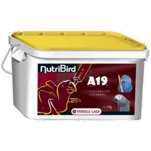 Nutribird Håndoppmating A19 3Kg 19%Protein Ara & Grå Jako
