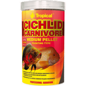 Tropical Cichlid Carnivore Medium Pellet