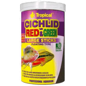 Tropical cichild red & green sticks large1000ml