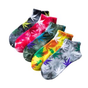 Athletic unisex høy ankelsokk fargebonanza