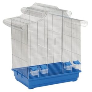 Rc amalia krom/blå 74×42.5x90cm undulat