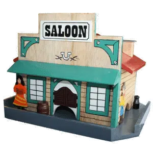 Fuglemater saloon glendale 30x24x20cm