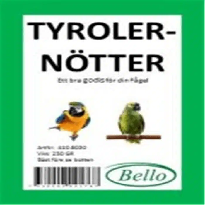 Tyroller nøtter 250g
