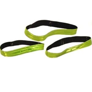 Alac halsbånd gul med microrefleks