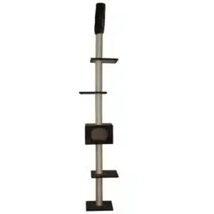 Kloremøbel Bobby grå 35x35x233-263CM