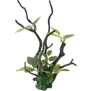 Ozami Akvaristikk Akvariedekorasjon Drivved Plante 30x19x36 cm