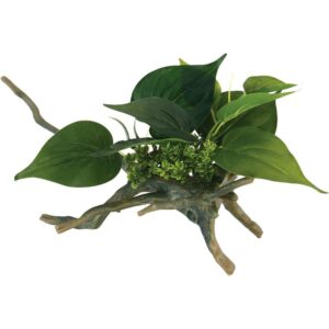 Ozami Akvaristikk Akvariedekor Drivved Plante 17x17x25cm