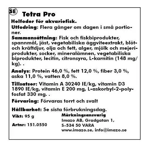Tetra Pro energi