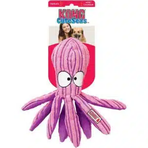 KONG Cuteseas Octopus Hundeleke Kosedyr (2 størrelser)