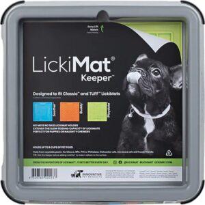 LickiMat Keeper Grå (til Classic og Tuff Lickimats)