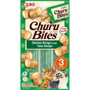 Ciao Churu snacks biter katt Kylling og Tunfisk 3stk