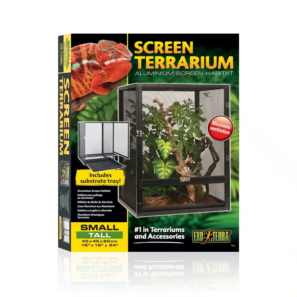 Exoterra Screen Terrarium 45x45x60cm