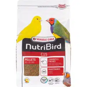 Nutribird C15 Pellets For Kanarie Og Fink 1Kg