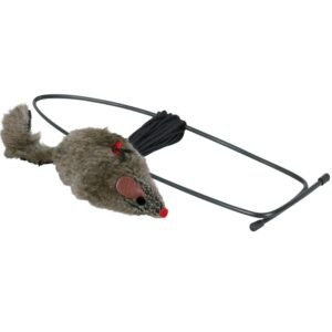 Pelsmus med feste til dørkarm