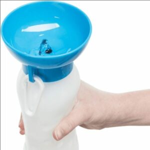 Vannflaske med skål