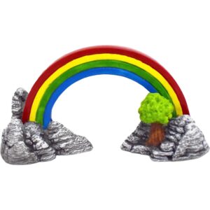 Akvariepynt Regnbue 15x5x7cm
