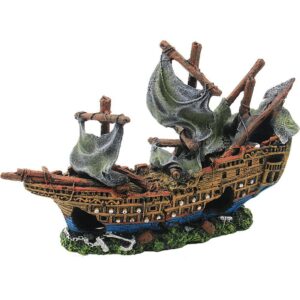 Båtvrak 23.5×6.5x15cm