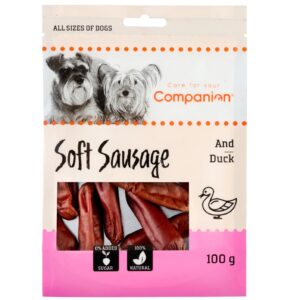 Companion Duck Short Sausage 100g