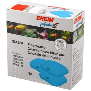 Eheim Filtermatte blå – Exp 350/Pro II 2026-2128/Pro 2226-2328