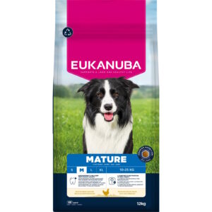 EUKANUBA Mature Medium Breed kylling