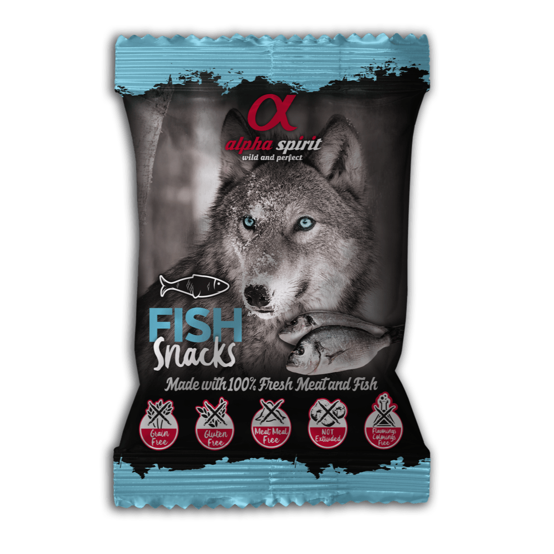 AlphaSpirit fisk hundesnacks 50g