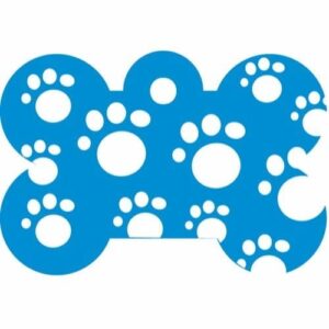 ID brikke med poter, graveres på Ã¨n side