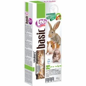 Lolo Pets Smakers Frøstenger Nøtter Snacks til Kanin / Gnager