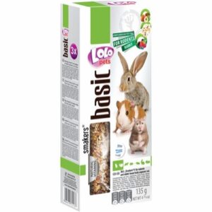 Lolo Pets Basic Frøstenger Assortert Snacks til Kanin / Gnager 3 stk