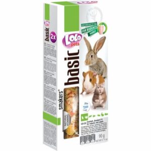 Lolo Pets Smakers Basic Frøstenger Cocktail Snacks til Kanin / Gnager 2 stk