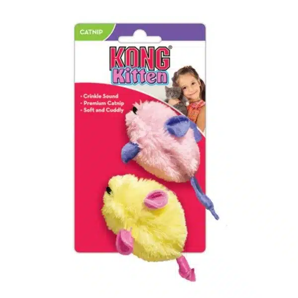 KONG Kitten Mice Katteleke 2pk