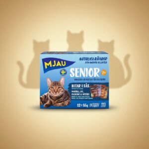 Mjau Pouch Multiboxsenior 12x85gr