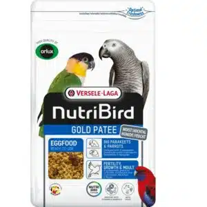 Nutribird Gold Patee parakitt og papegøyer 1kg