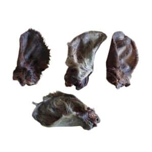 Okseøre med pels EU produsert