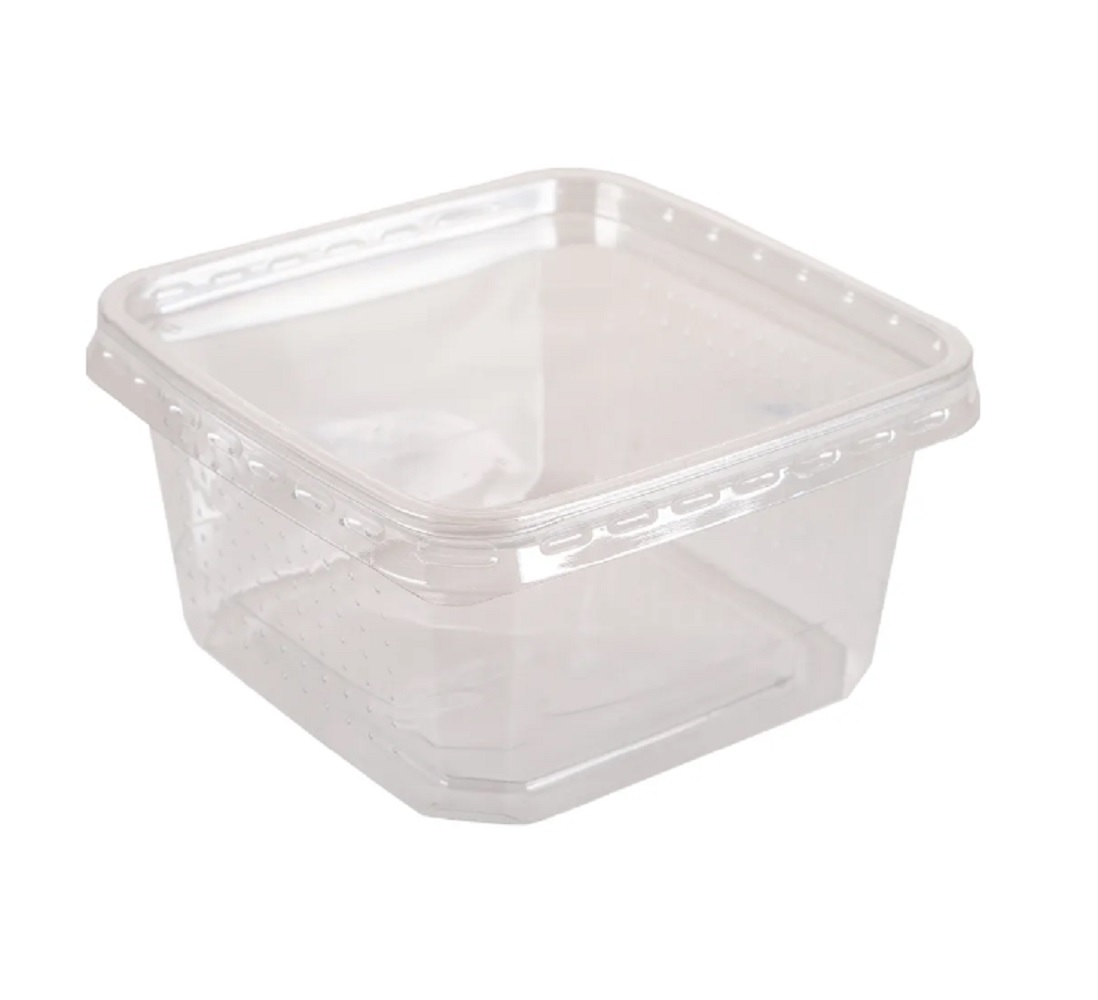 Plastbox Med Lufthull 12x11x6cm